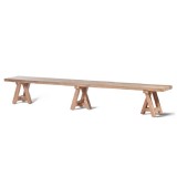 BENCH A LEG RECYCLED TEAK 250 AND 300 - BENCHES